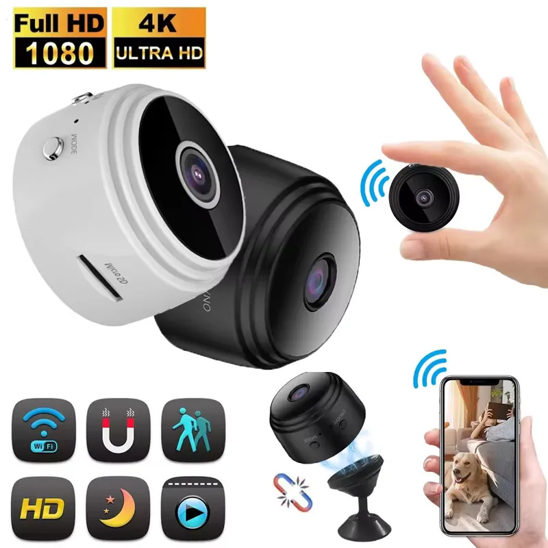 Home Security Monitoring Service - A9 Mini kamera WiFi zdalna bezprzewodowa