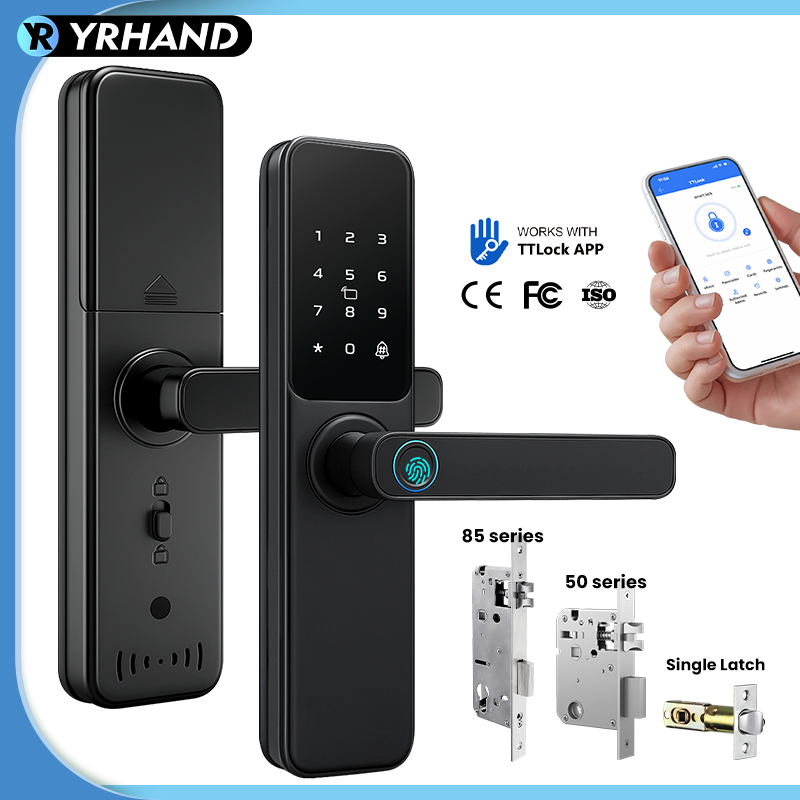 Home Security Battery - Aplikacja Bluetooth TTLock, zamek na odcisk