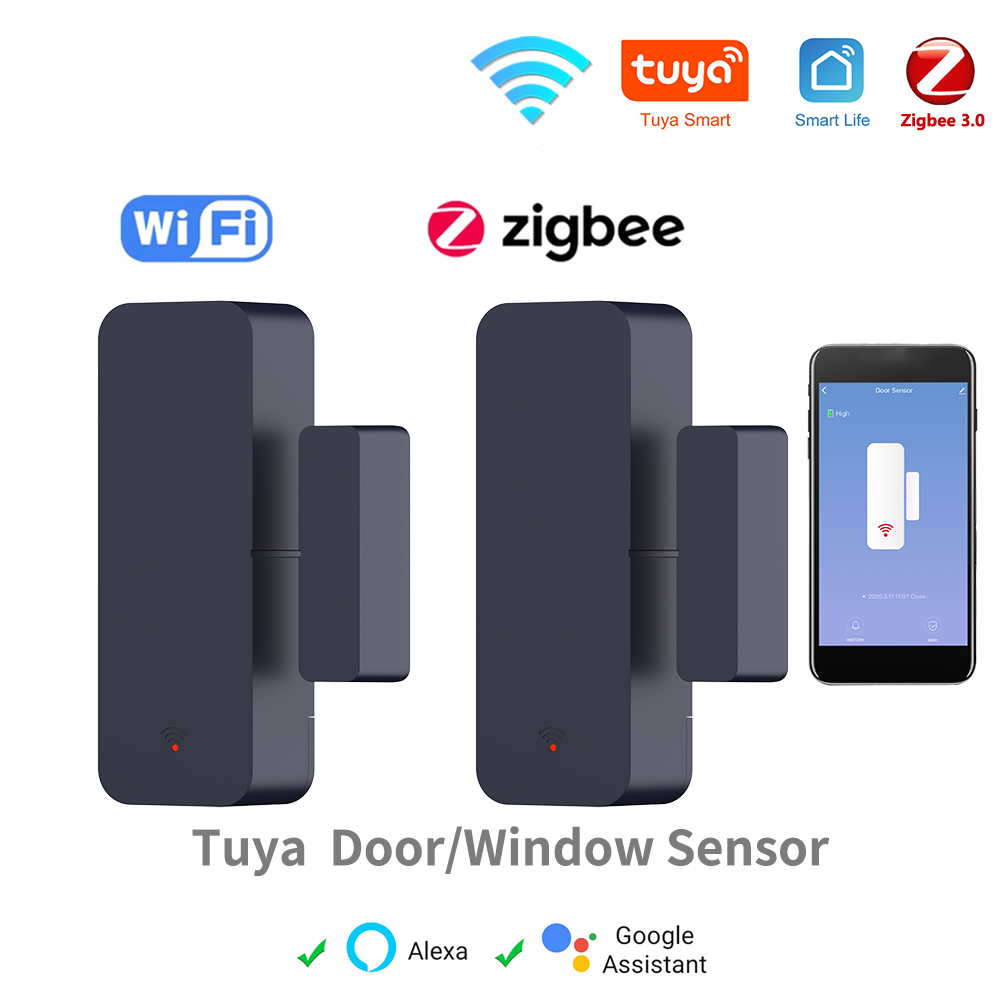 Home Security Gate - Tuya Zigbee Wifi czujnik drzwi czujnik
