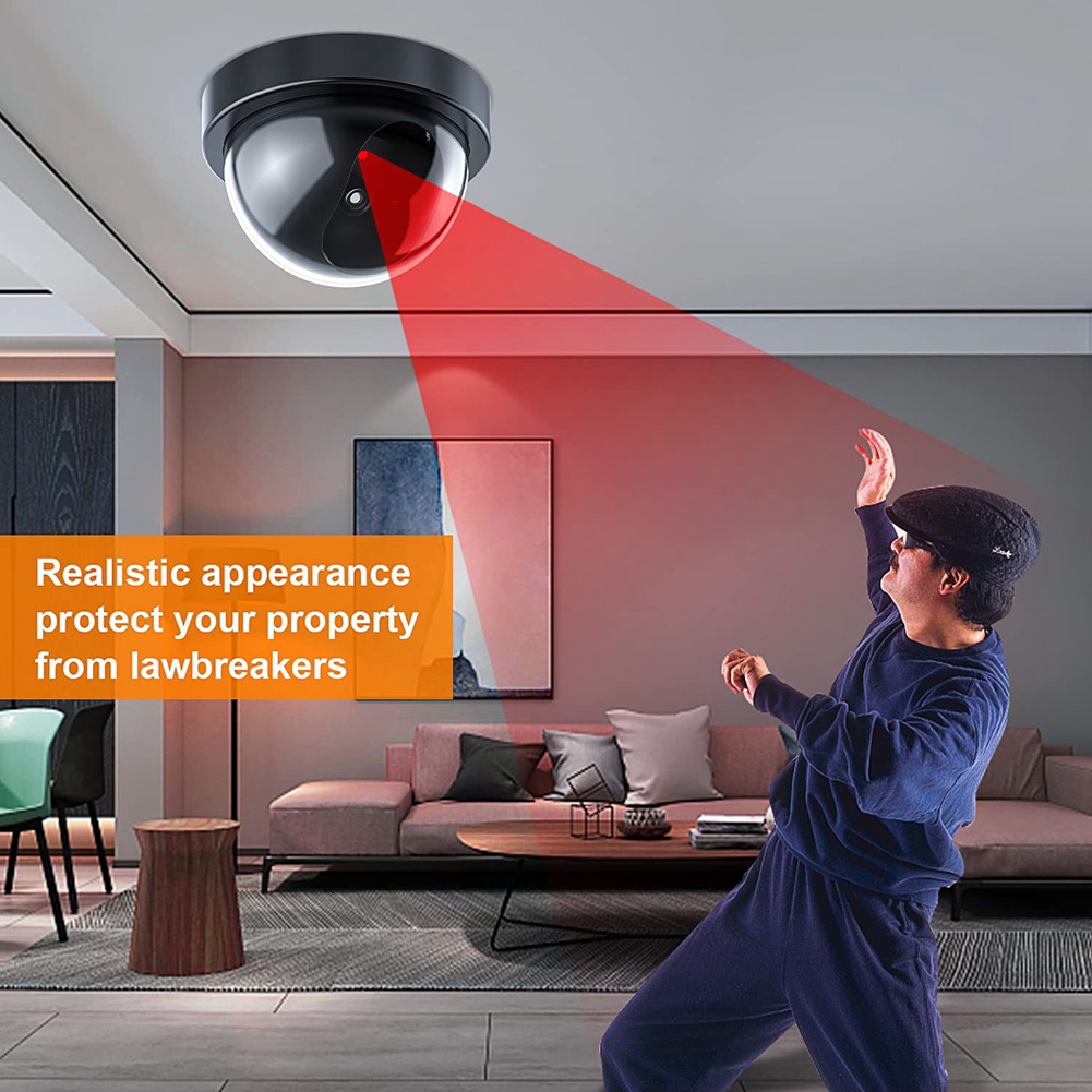 Home Security Wireless Camera - Fałszywa kamera bezpieczeństwa, atrapa kamery z