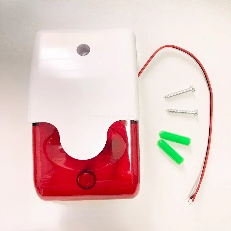 Home Security Police - Syrena stroboskopowa Alarm 103 dB róg