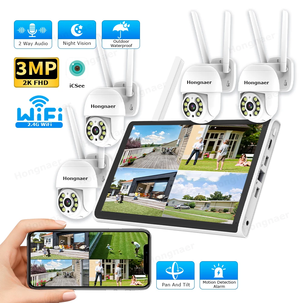 Home Security Nvr - Zestaw Bezprzewodowego Systemu Monitoringu Domowego 2026