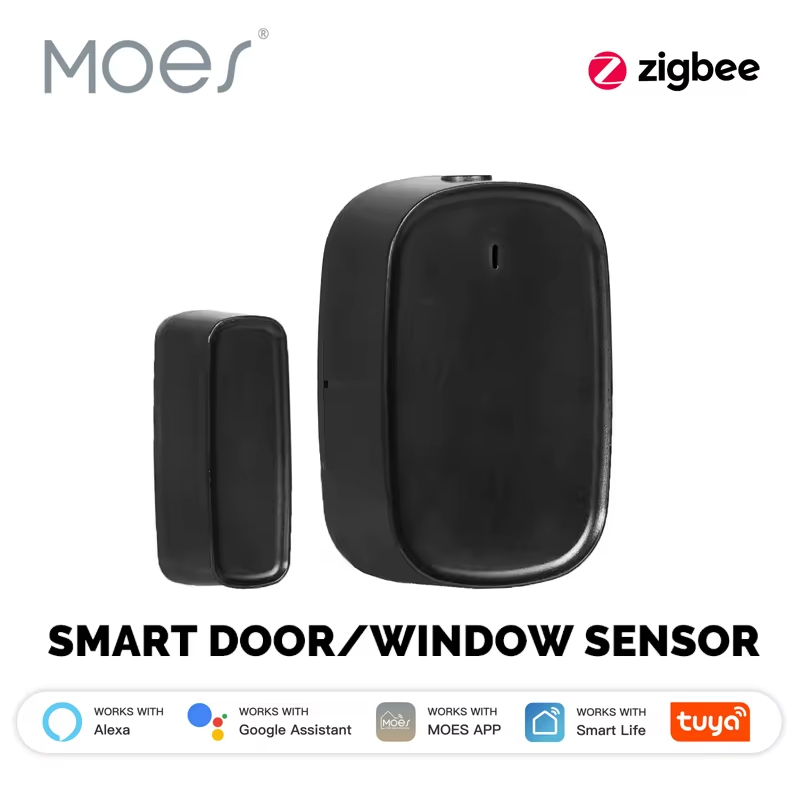 Home Security Gate - Czujnik otwarcia okna/drzwi/bramy MOES Tuya ZigBee,