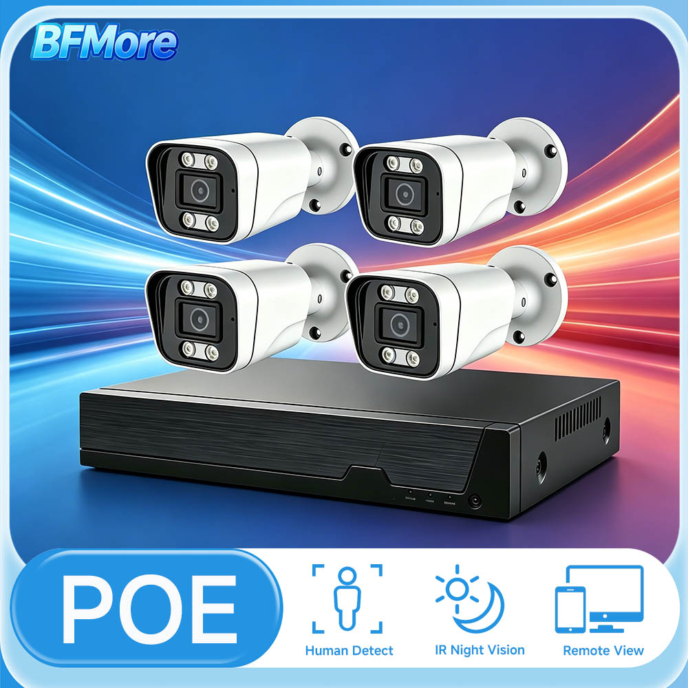 Home Security Nvr - BFMore 8MP 4K System Bezpieczeństwa z