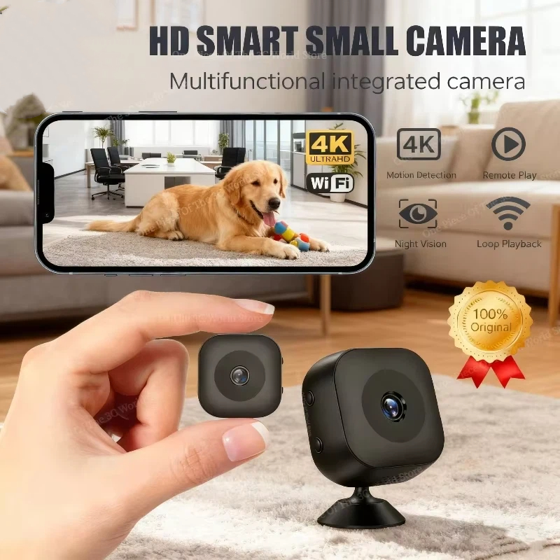 Home Security Monitoring Service - Kamera bezpieczeństwa 4K HD WiFi Bezprzewodowa