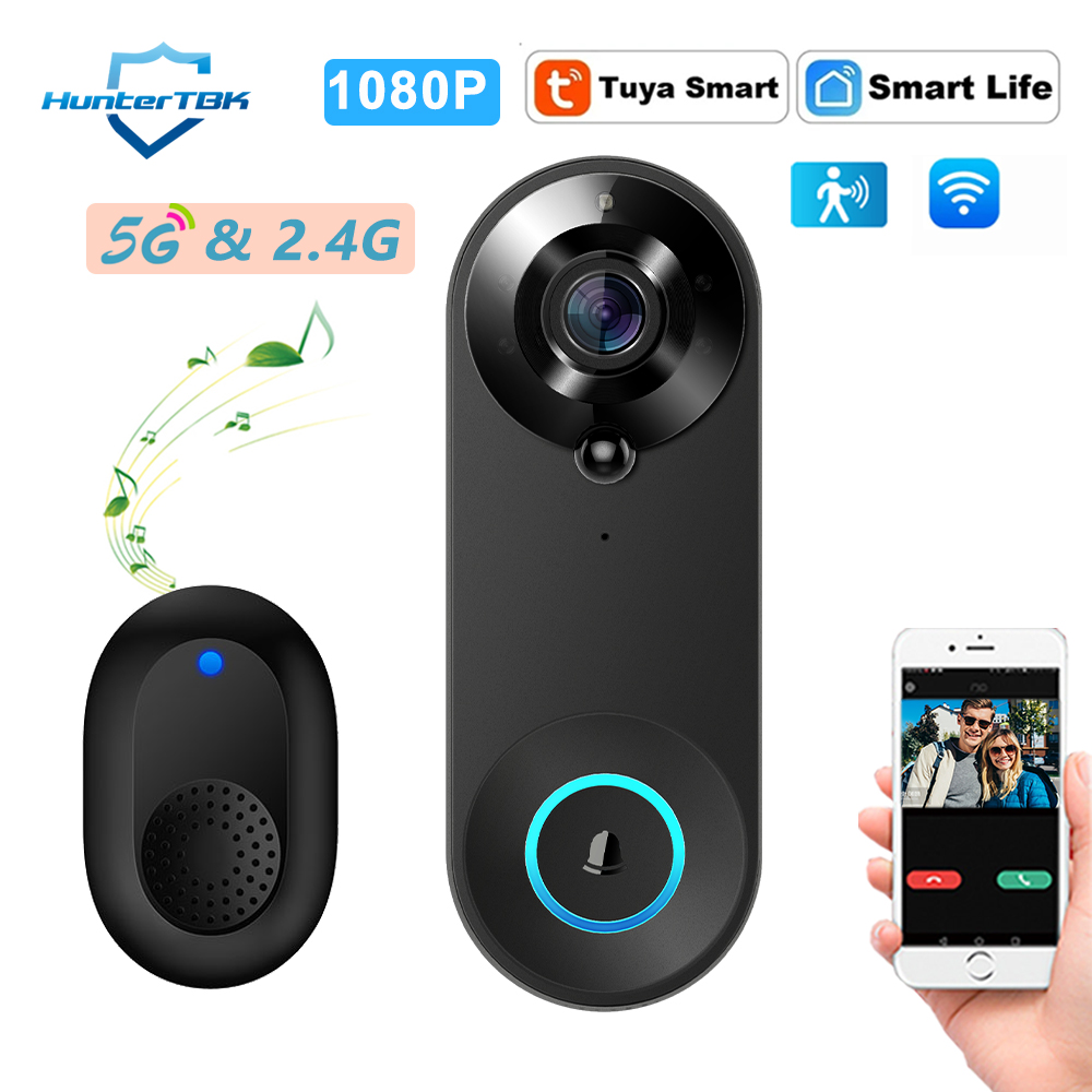 Home Security Monitoring Service - Dzwonek do drzwi z kamerą 5G