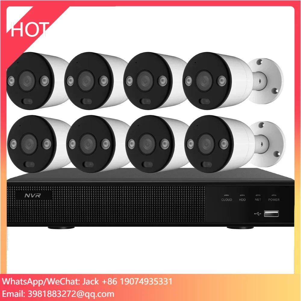 Home Security Nvr - 8-kanałowy system kamer bezpieczeństwa 4K PoE,