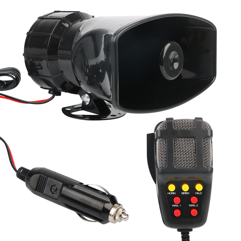 Home Security Police - Samochodowy alarm ostrzegawczy Megafon Syrena policyjna