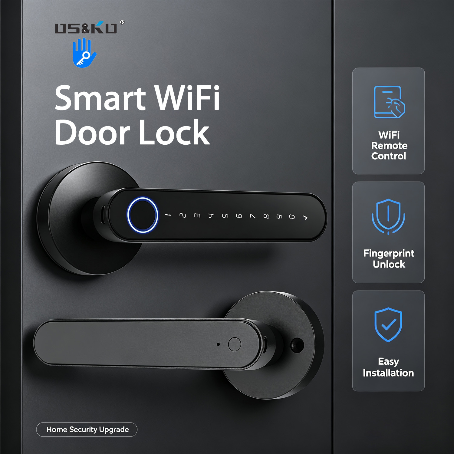 Home Security Key - Inteligentny cyfrowy zamek do drzwi TTLock,