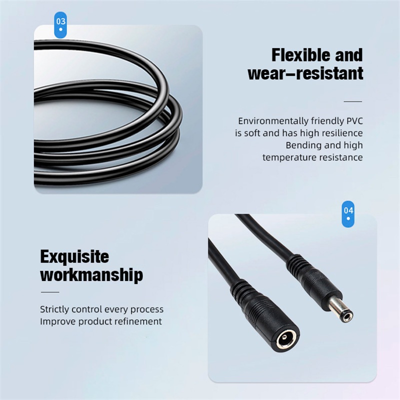 5,5 x 2,1 mm 1 żeński na 2 4 8 – Home Security Diy recenzja i cena