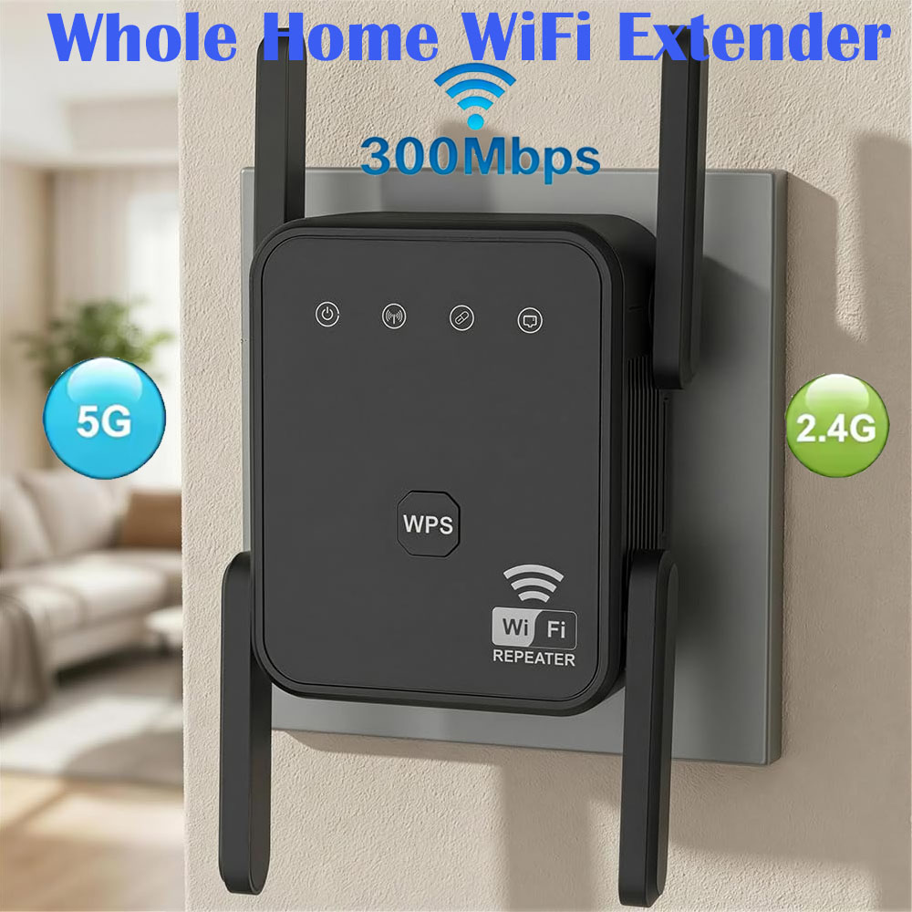 Nowy wzmacniacz WiFi 2026, 300 – Home Security Outdoor recenzja i cena