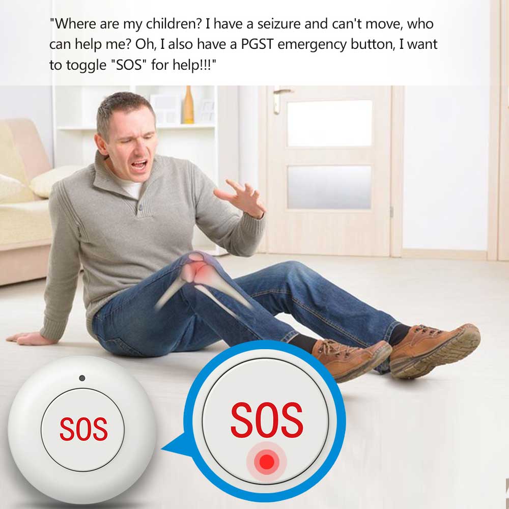 Bezprzewodowy przycisk SOS, in – Home Security Gate recenzja i cena