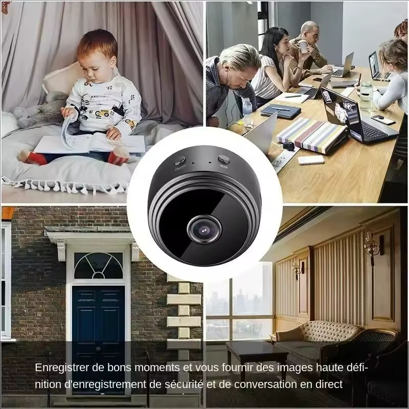Miniaturowa kamera A9 WiFi Bez – Home Security Monitoring Service recenzja i cena