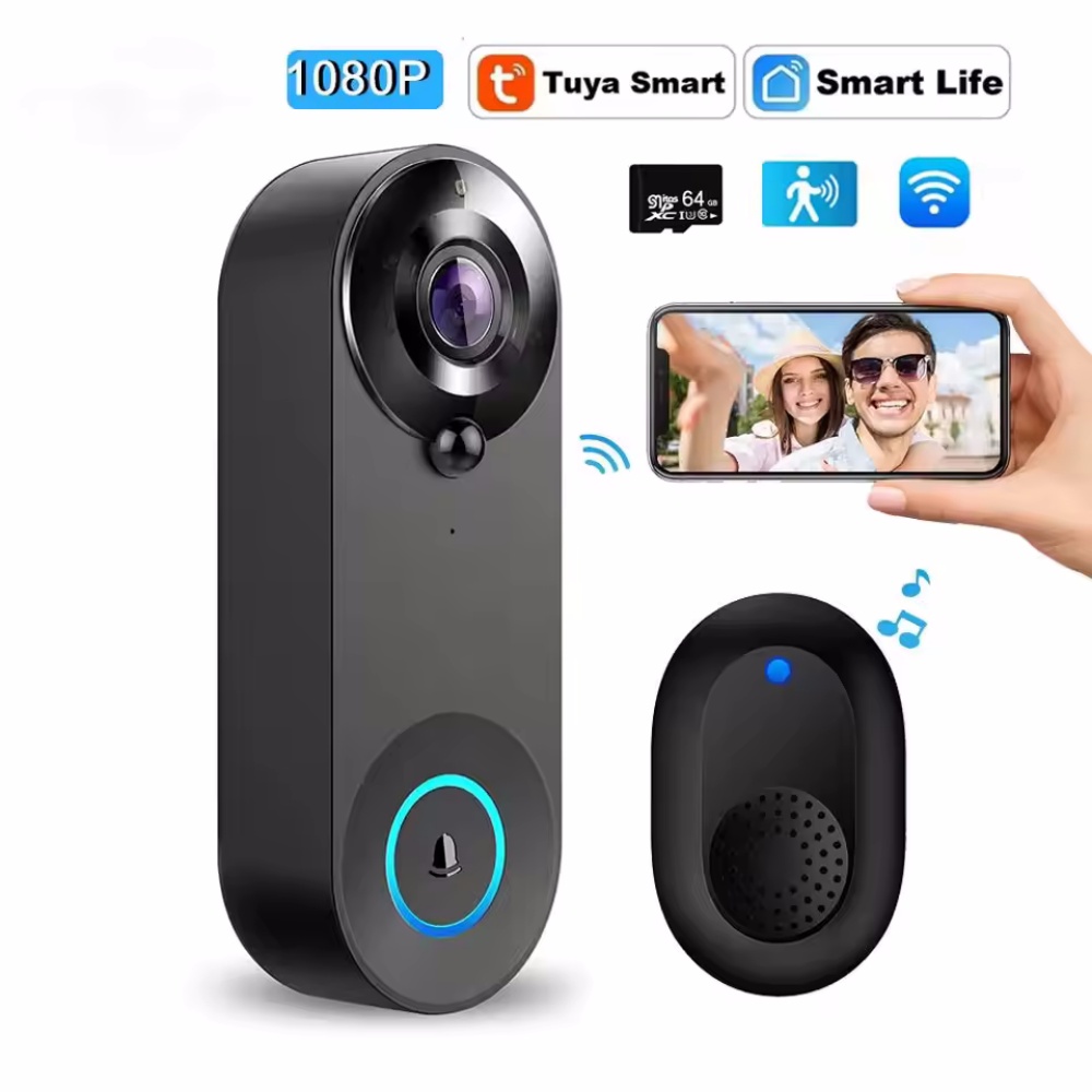 Tuya Bezprzewodowy Dzwonek do  – Home Security Monitoring Service recenzja i cena