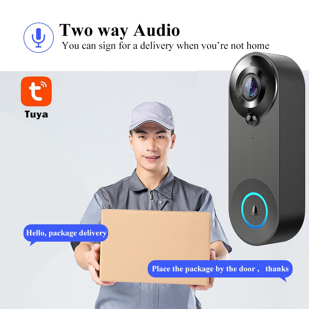 Tuya Bezprzewodowy Dzwonek do  – Home Security Monitoring Service recenzja i cena