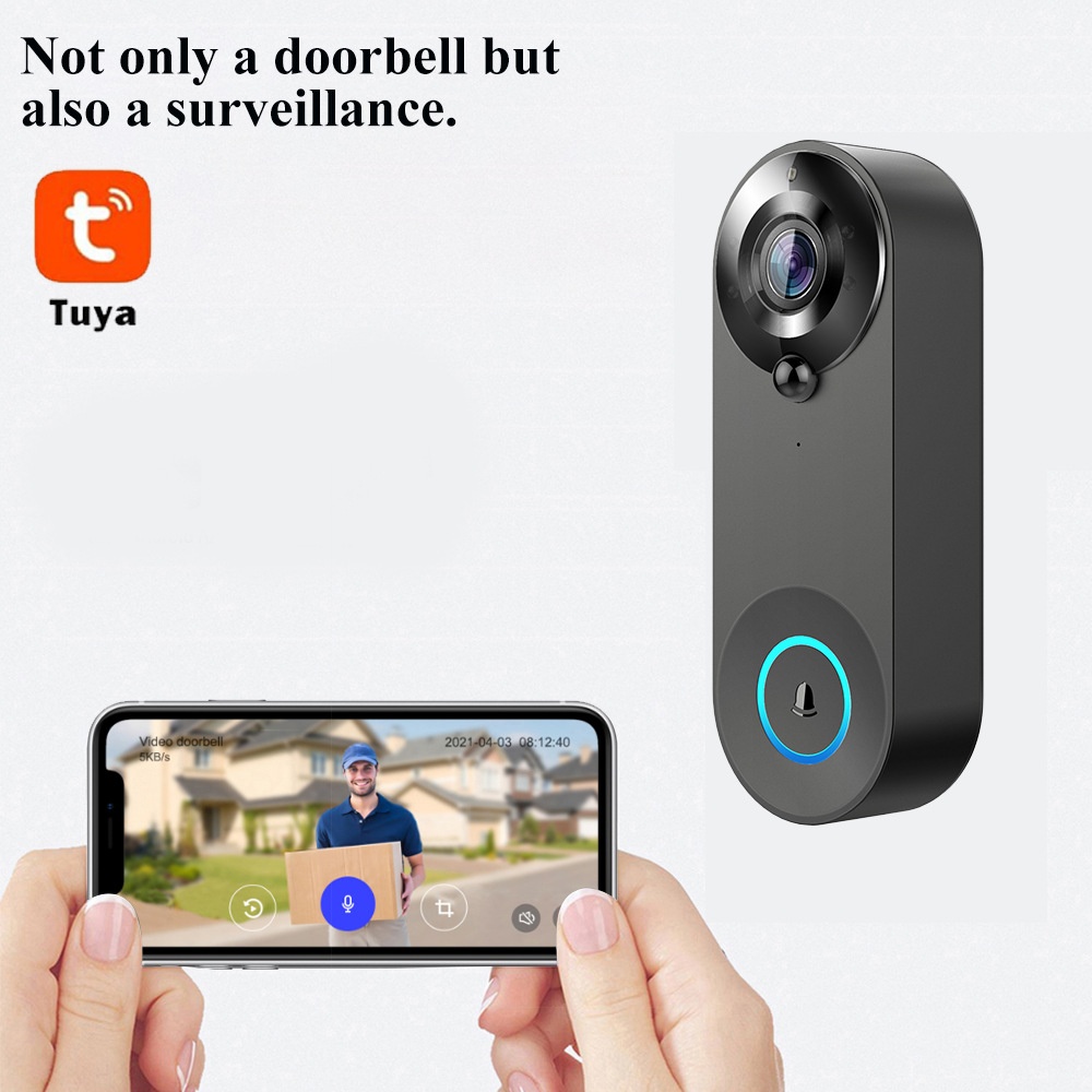 Tuya Bezprzewodowy Dzwonek do  – Home Security Monitoring Service recenzja i cena