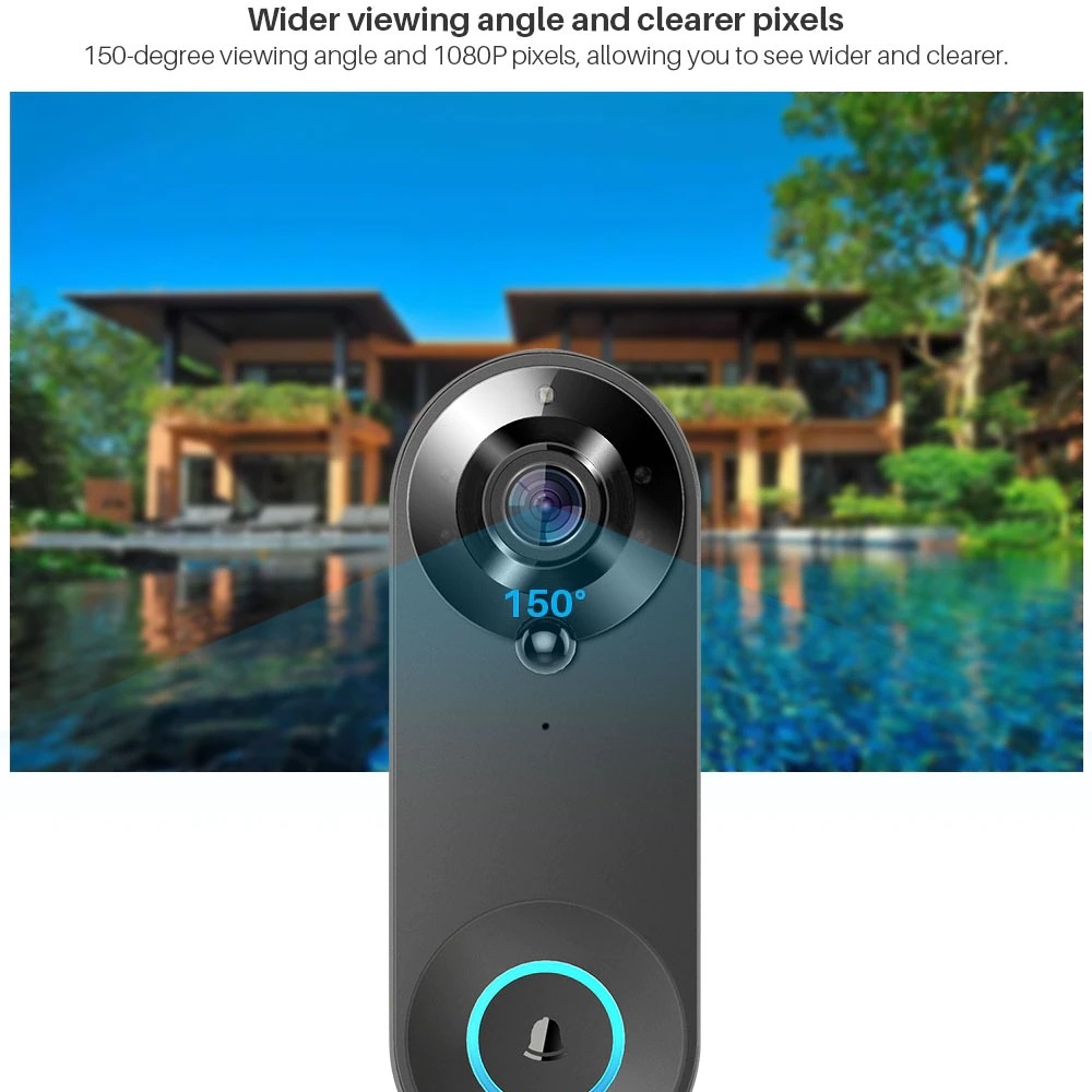 Tuya Bezprzewodowy Dzwonek do  – Home Security Monitoring Service recenzja i cena