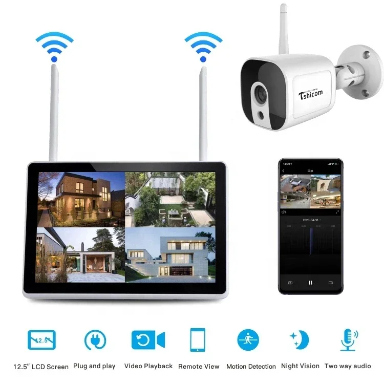 Zestaw TUYA Smart Wi-Fi 4CH NV – Home Security Nvr recenzja i cena
