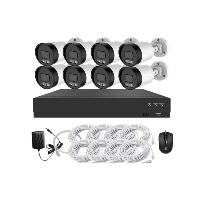 Zestaw kamer CCTV 4-kanałowy 8 – Home Security Outdoor Cameras recenzja i cena