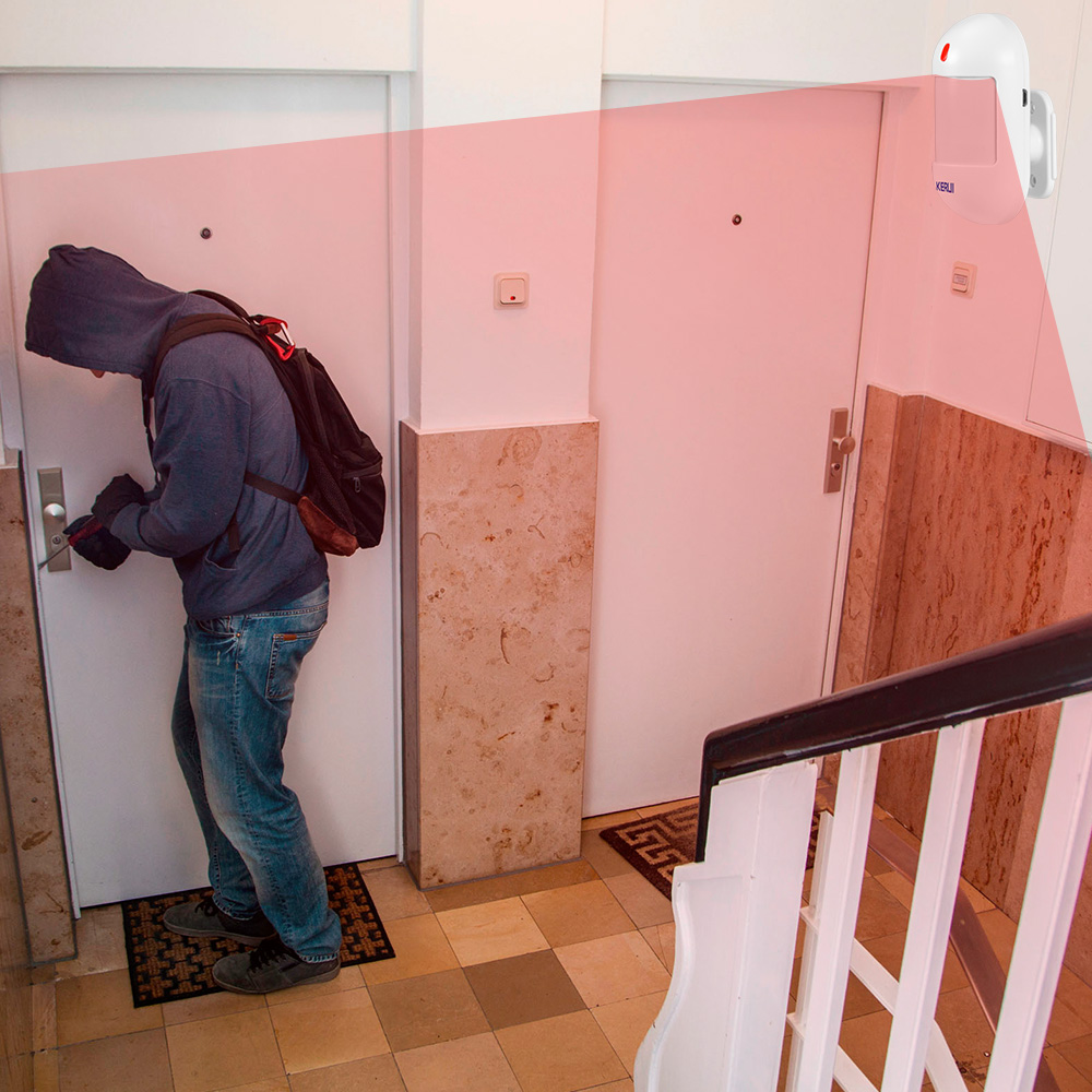 KERUI bezprzewodowy czujnik ru – Home Security Battery recenzja i cena