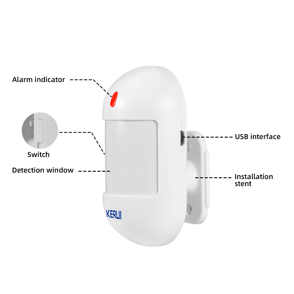 KERUI bezprzewodowy czujnik ru – Home Security Battery recenzja i cena