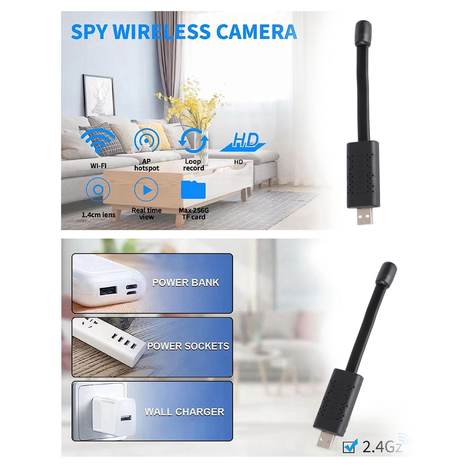 Kamera bezpieczeństwa USB WiFi – Home Security Monitoring Service recenzja i cena