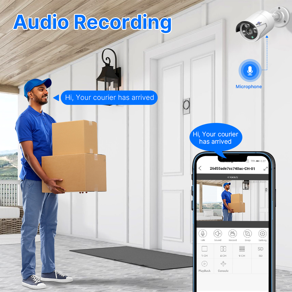 Hiseeu 5MP Audio IP Security S – Home Security Nvr recenzja i cena