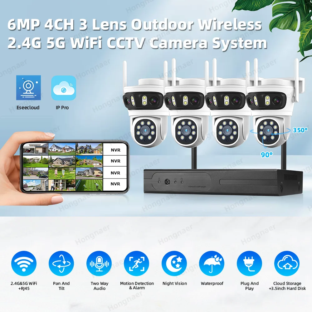 Zestaw kamer bezpieczeństwa do – Home Security Wireless Camera recenzja i cena