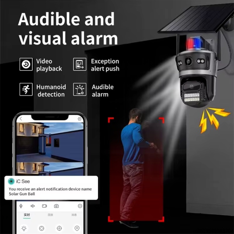 Kamera ENSTER 2K AOV 24h do na – Home Security Outdoor Cameras recenzja i cena