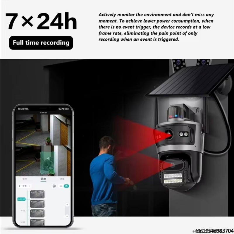 Kamera ENSTER 2K AOV 24h do na – Home Security Outdoor Cameras recenzja i cena