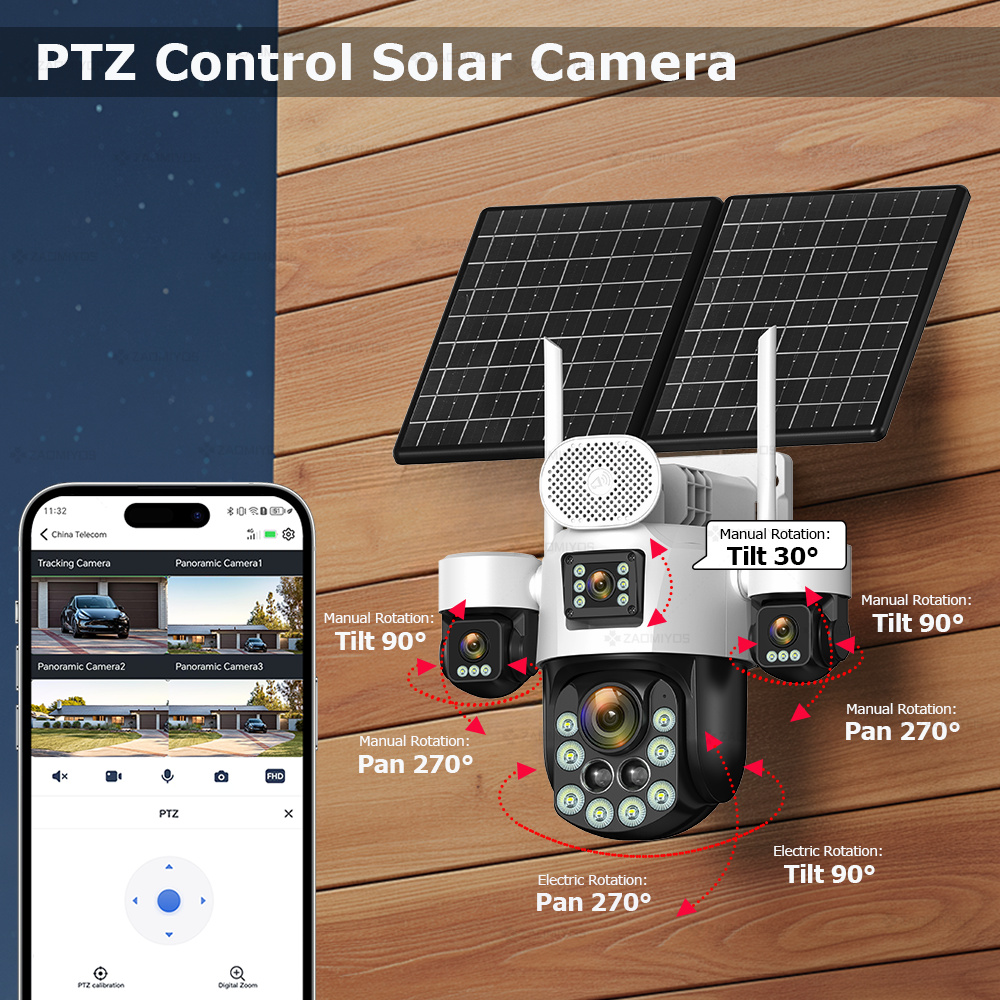 4-objektowowa kamera zewnętrzn – Home Security Outdoor Camera System recenzja i cena