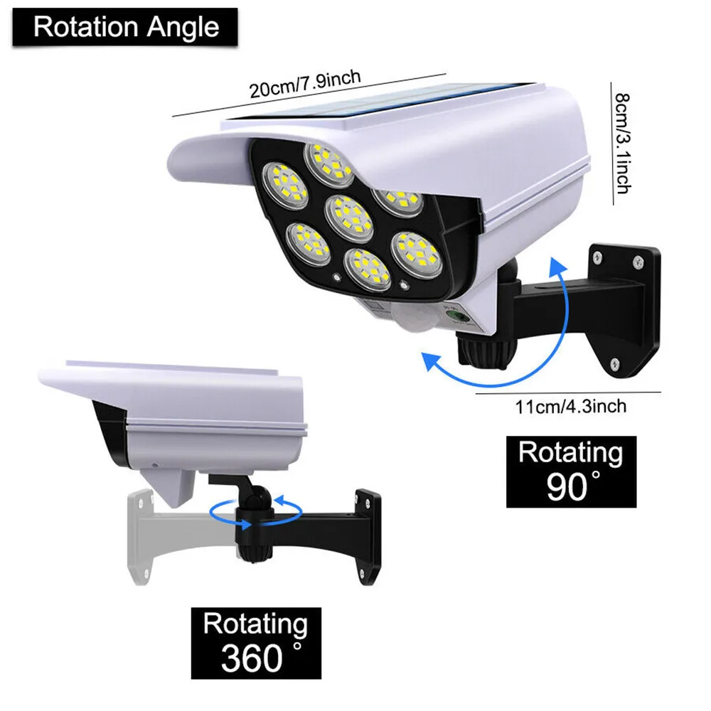 Zewnętrzna lampa słoneczna z c – Home Security Outdoor Cameras recenzja i cena