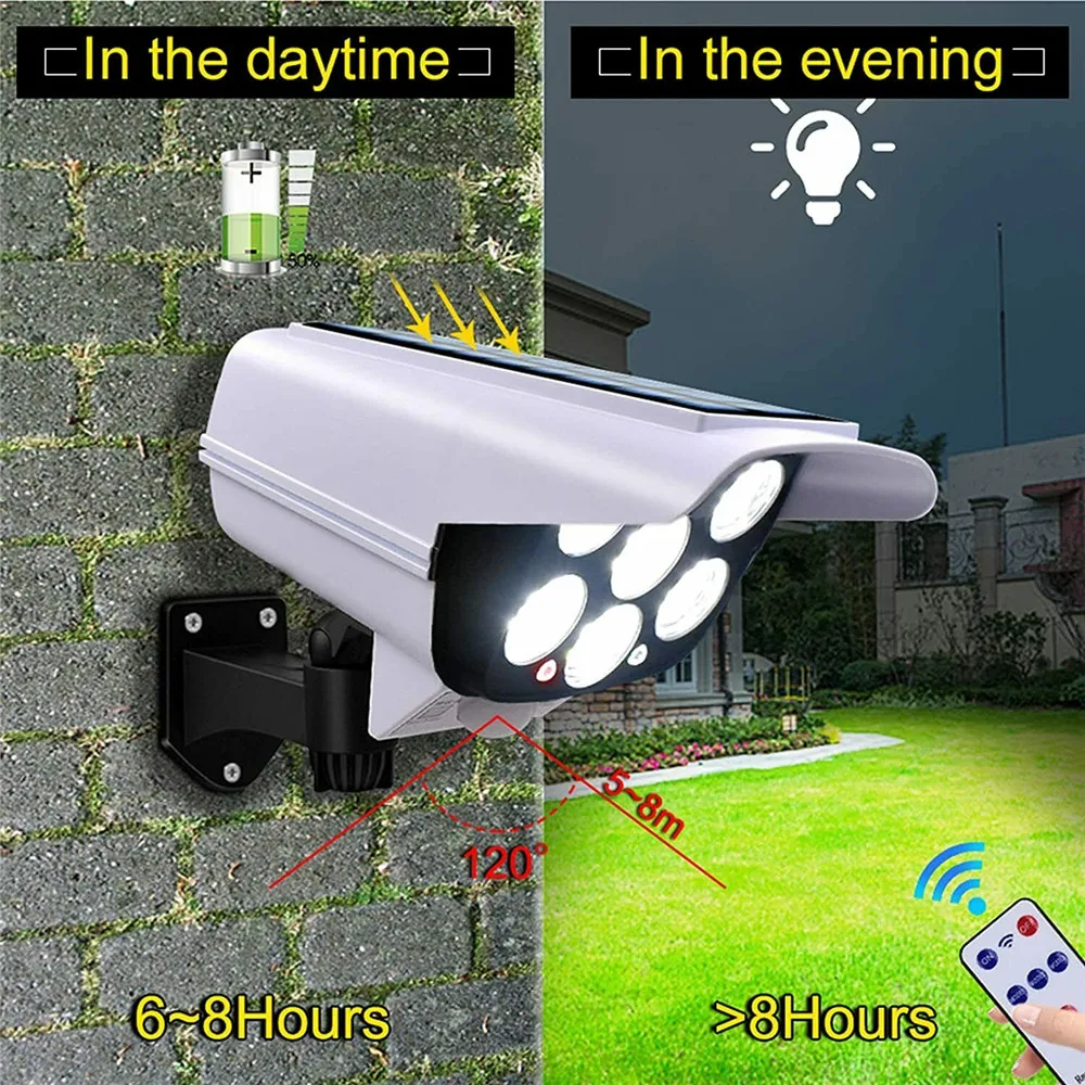 Zewnętrzna lampa słoneczna z c – Home Security Outdoor Cameras recenzja i cena