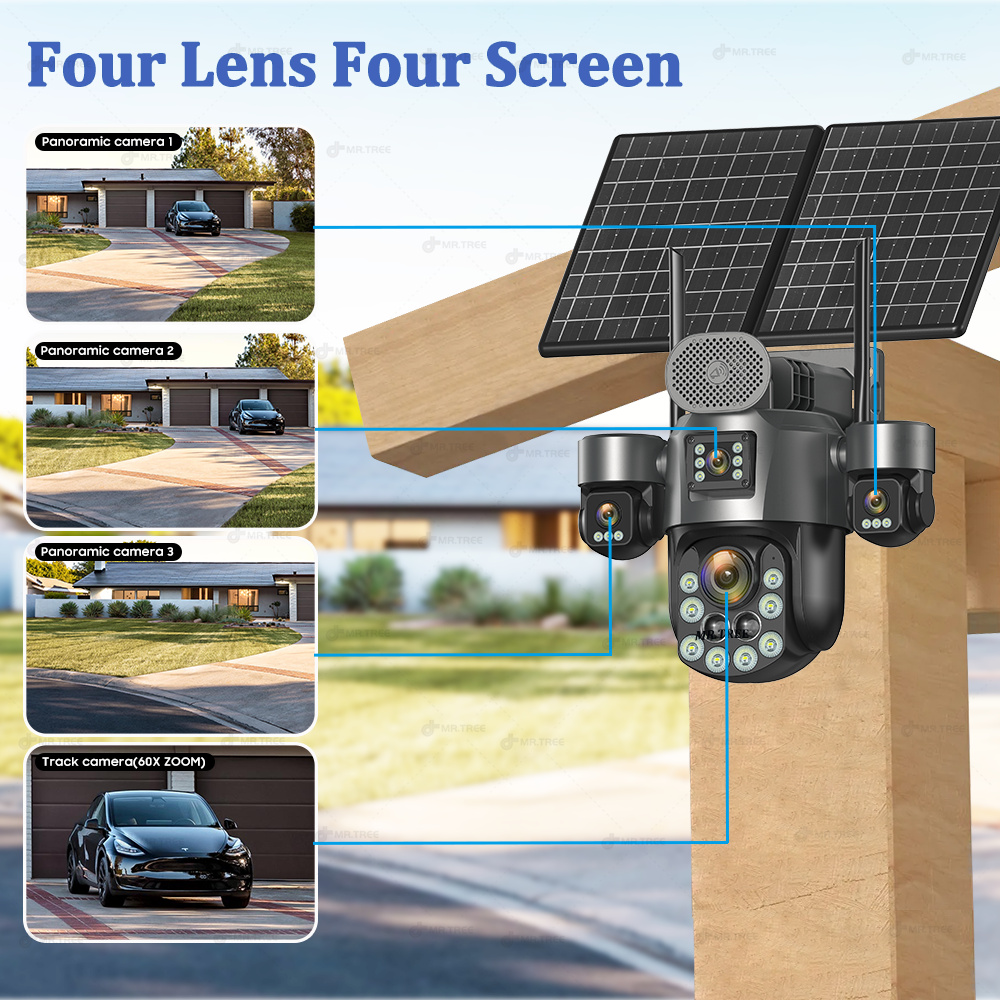 Kamera solarna 20MP AOV z nagr – Home Security Battery recenzja i cena