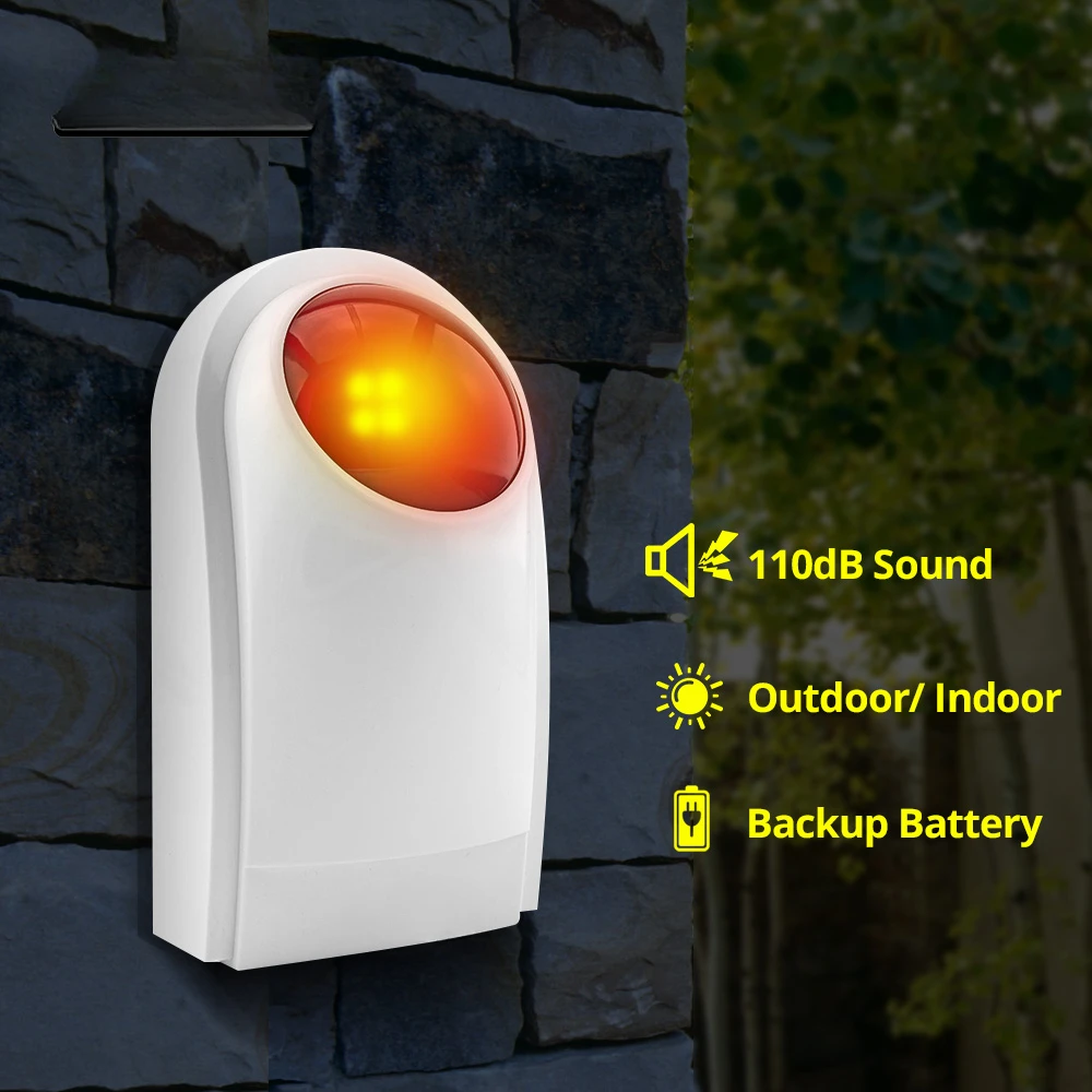 Bezprzewodowa zewnętrzna syren – Home Security Battery recenzja i cena