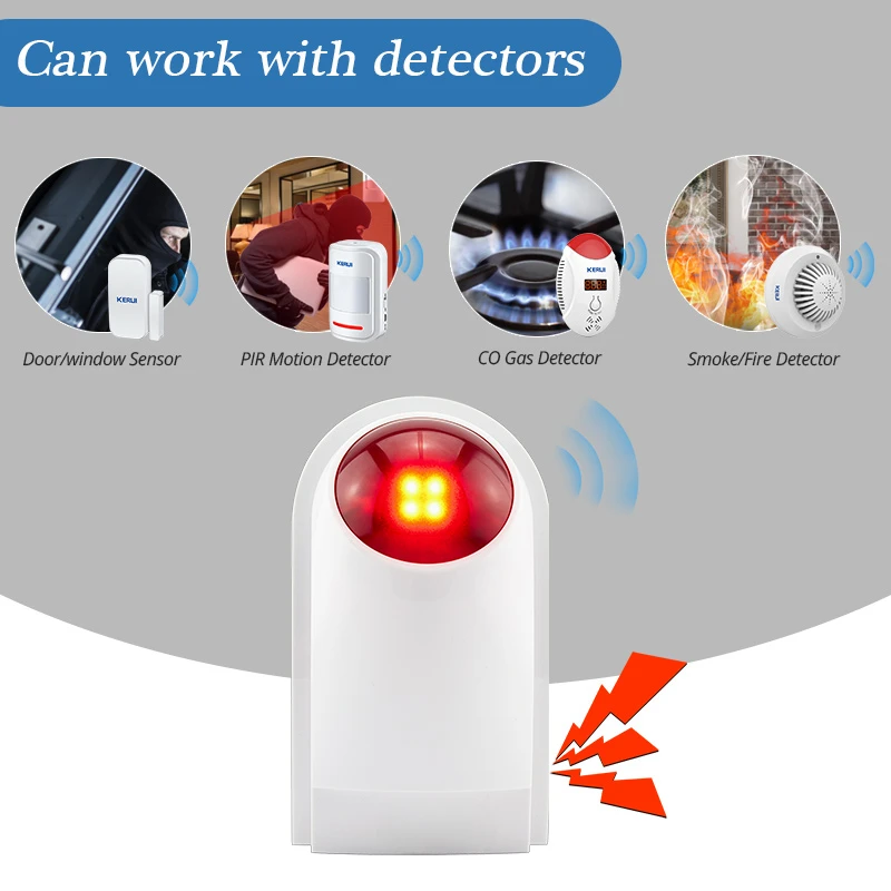 Bezprzewodowa zewnętrzna syren – Home Security Battery recenzja i cena