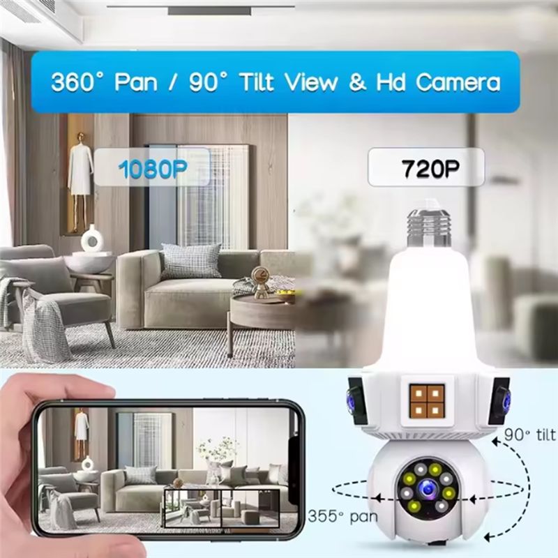 【A08I】Kamera IP Bezprzewodowa  – Home Security Wireless Camera recenzja i cena