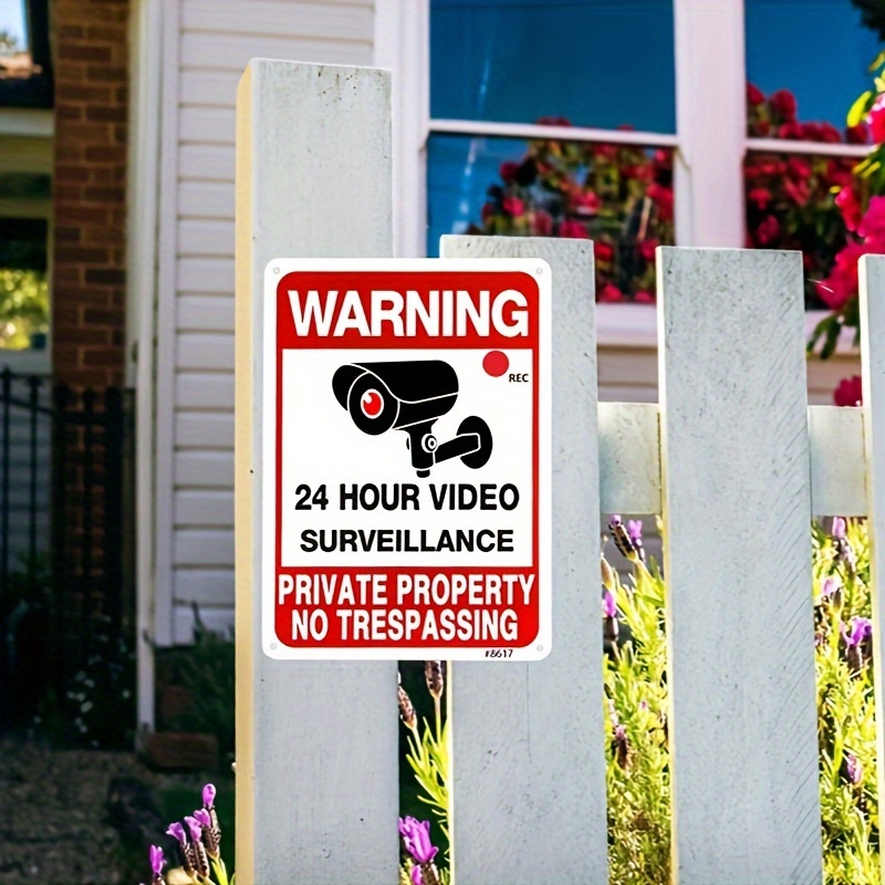 Tablica ostrzegawcza z napisem – Home Security Outdoor recenzja i cena