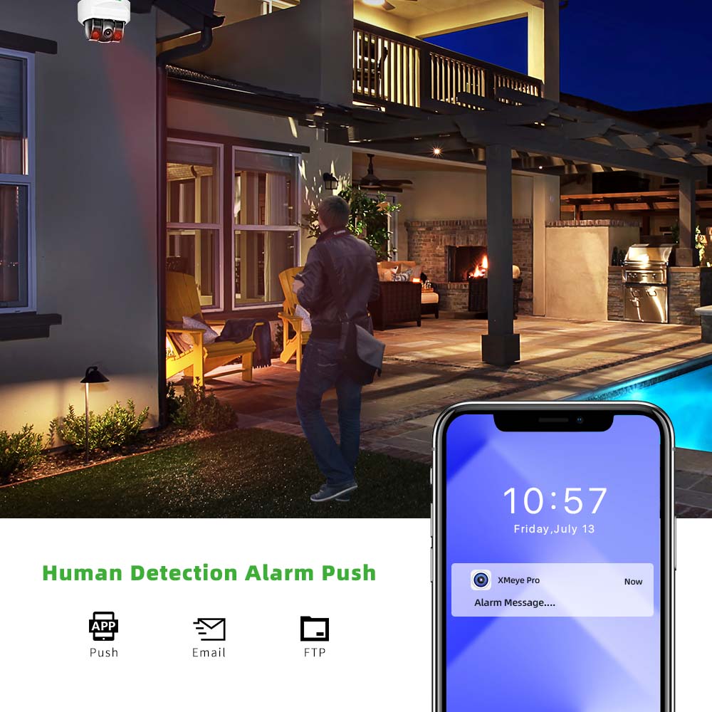 Kamera IP POE 4MP C GC PB, Wbu – Home Security Diy recenzja i cena