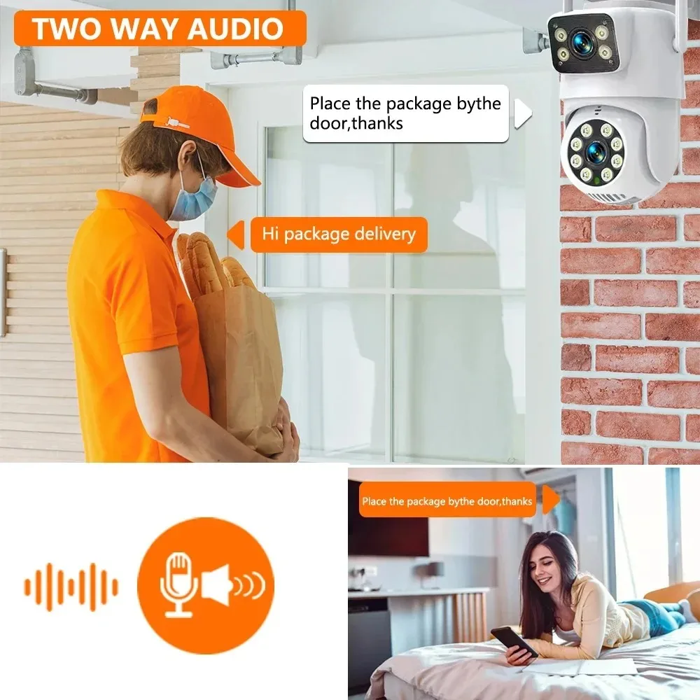 Kamera PTZ z podwójnym obiekty – Home Security Nvr recenzja i cena