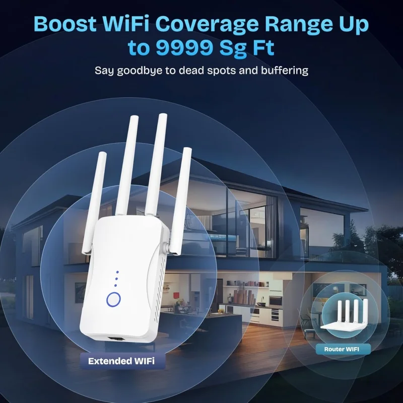 Wzmacniacz sygnału WiFi Dual B – Home Security Outdoor recenzja i cena