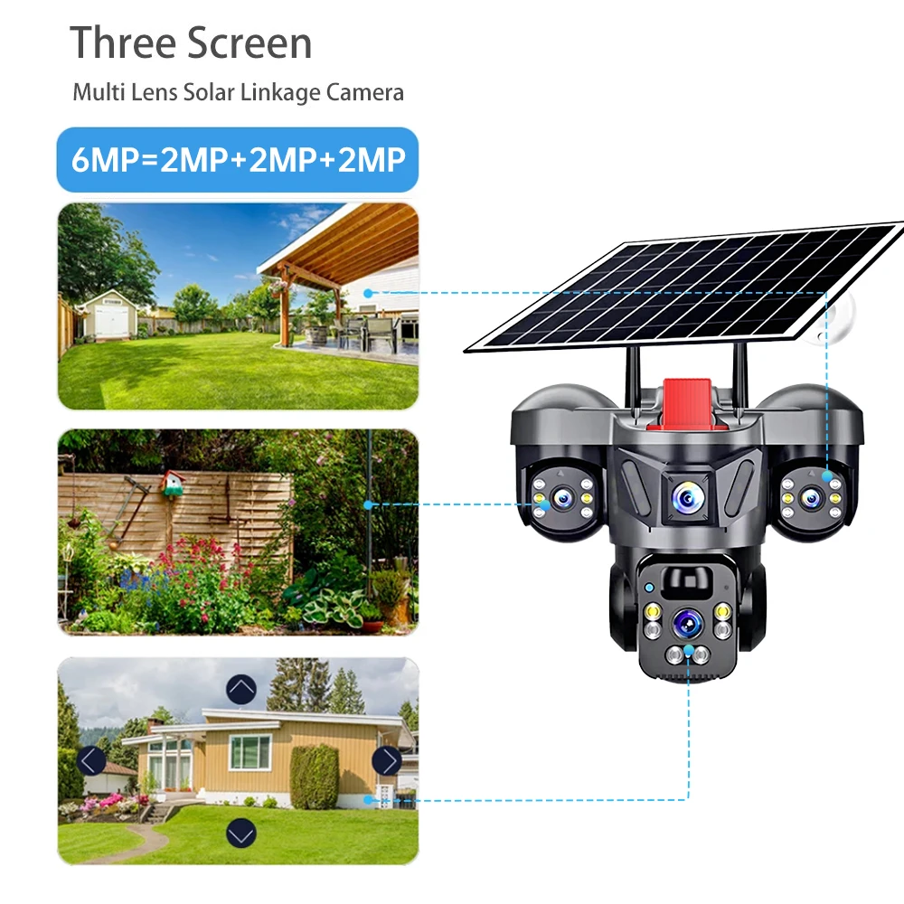 KERUI Zewnętrzna Kamera PTZ 6M – Home Security Battery recenzja i cena