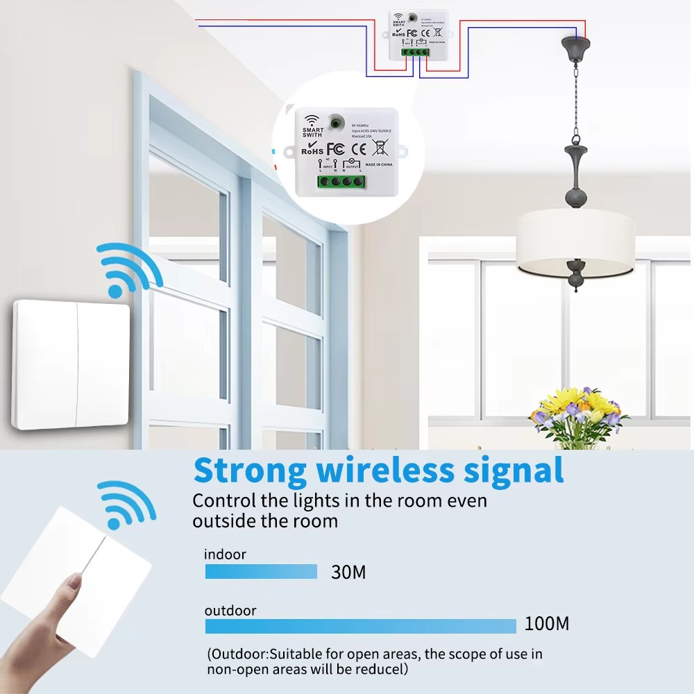 Bezprzewodowy włącznik światła – Home Security Battery recenzja i cena