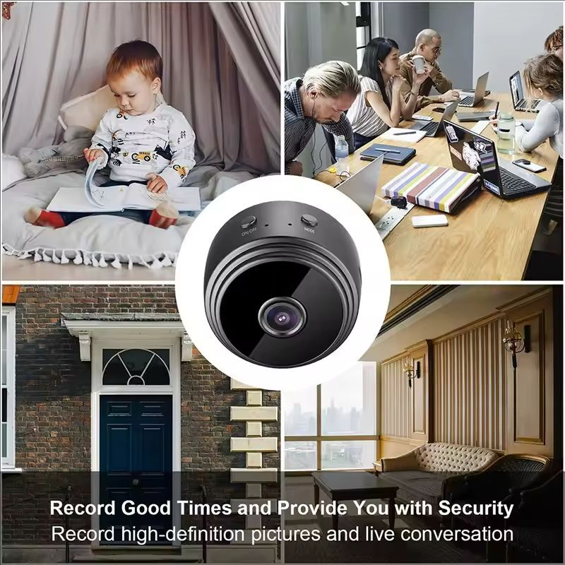 Miniaturowa kamera A9 WiFi Bez – Home Security Monitoring Service recenzja i cena